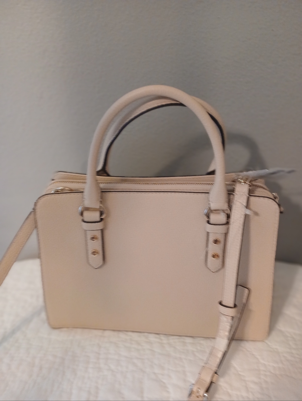 Kate Spade Mulberry Street Satchel "Milk Glass" NWT